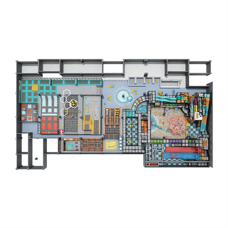 Trampoline Park Indoor Playground factory